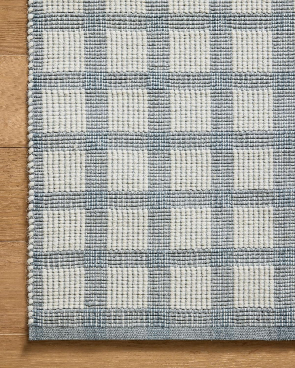 Loloi Magnolia Home Ryder Blue/Ivory 9'-3" x 13' Area Rug