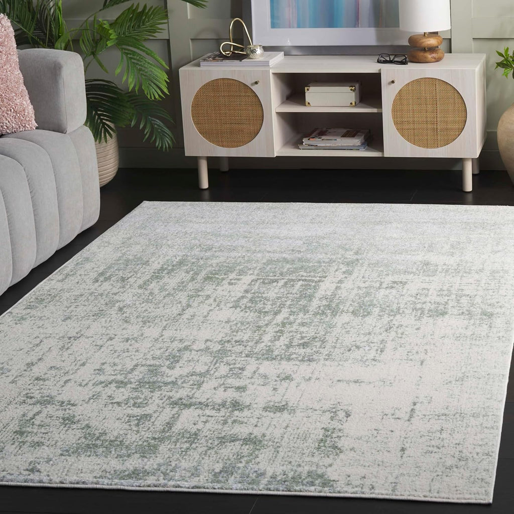 SAFAVIEH Adirondack Area Rug 6x9, Modern Sage & Ivory ADR207W