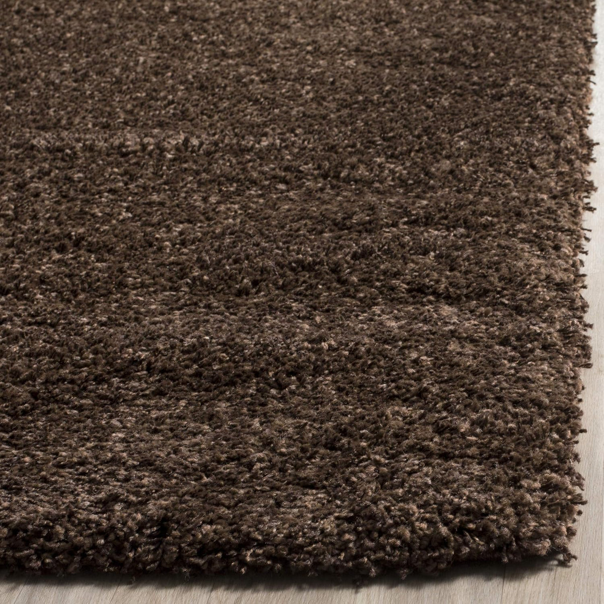 SAFAVIEH Area Rug 11x15 - California Shag Collection - Large - Brown, Non-Shedding & Easy to Clean, Ultra Plush Thick Pile, Ideal for Living Room, Bedroom, Dining Space (SG151-2727)