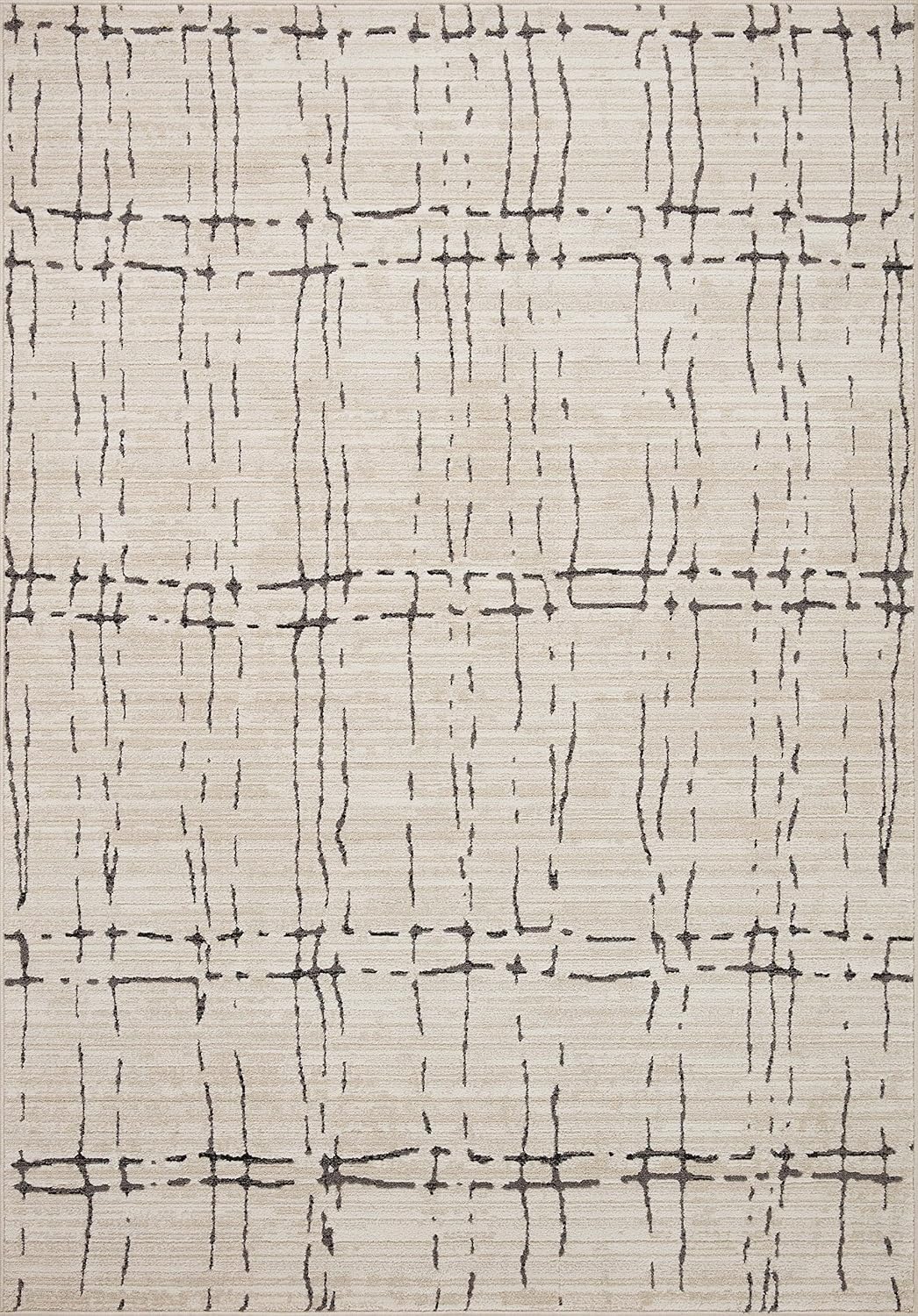 Loloi Darby Sand/Dk. Grey 7'-10" x 10' Area Rug