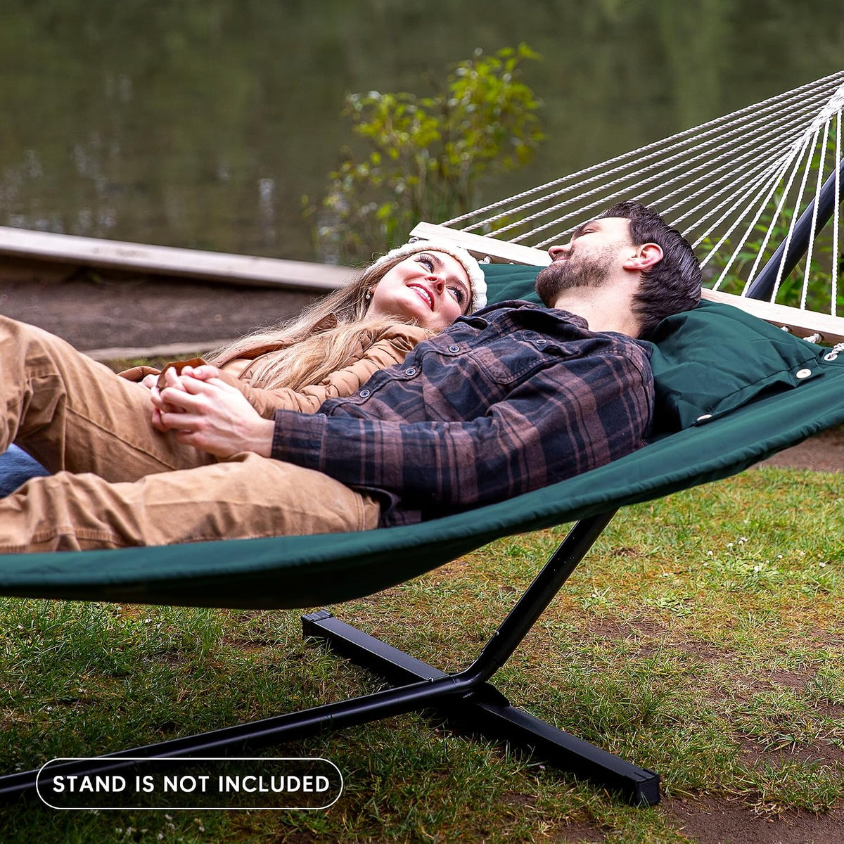 SUNCREAT Replacement Hammock for Stand, 475 lbs Capacity, Dark Green