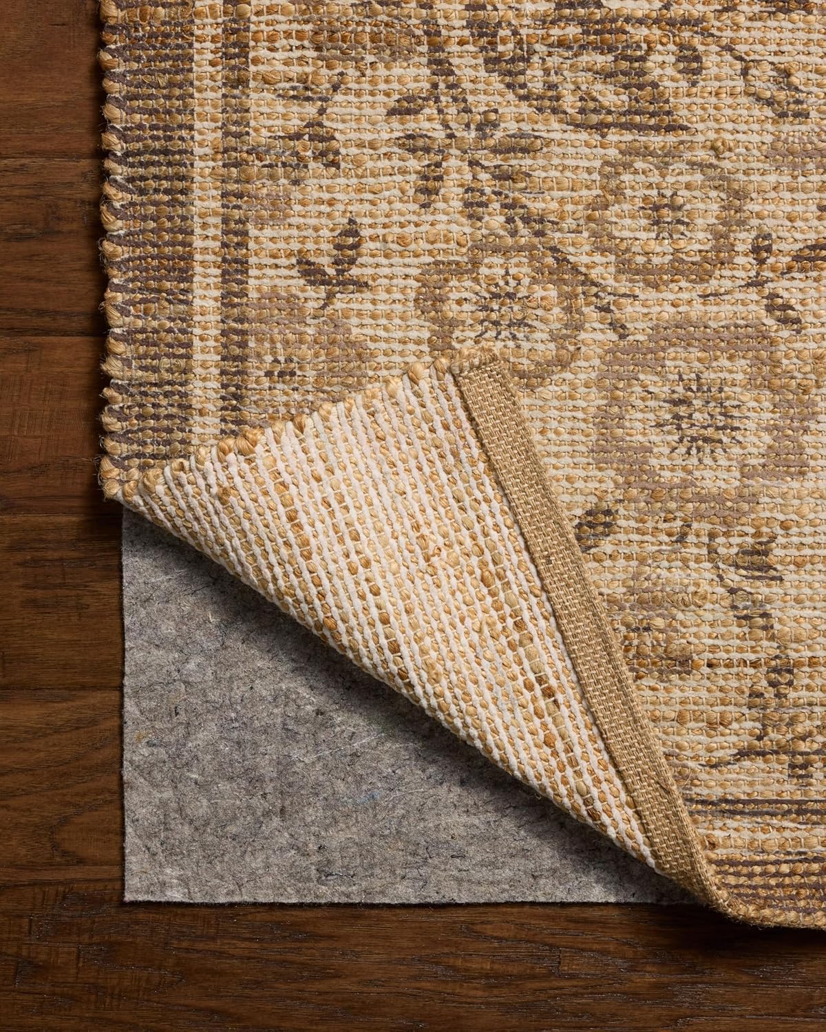 Loloi Chris Loves Julia Rue Bark/Mocha 2'-3" x 3'-9" Accent Rug
