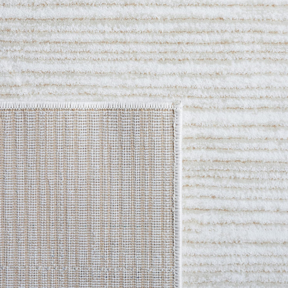 SAFAVIEH Vision Area Rug 4x6, Modern Tonal Ivory VSN606J