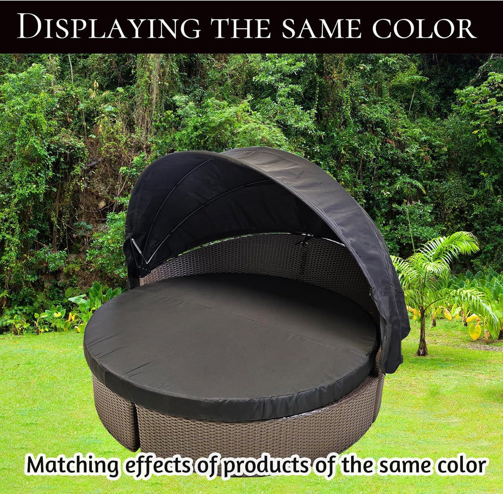 66" outdoor daybed cushion cover replacement patio round, package contents