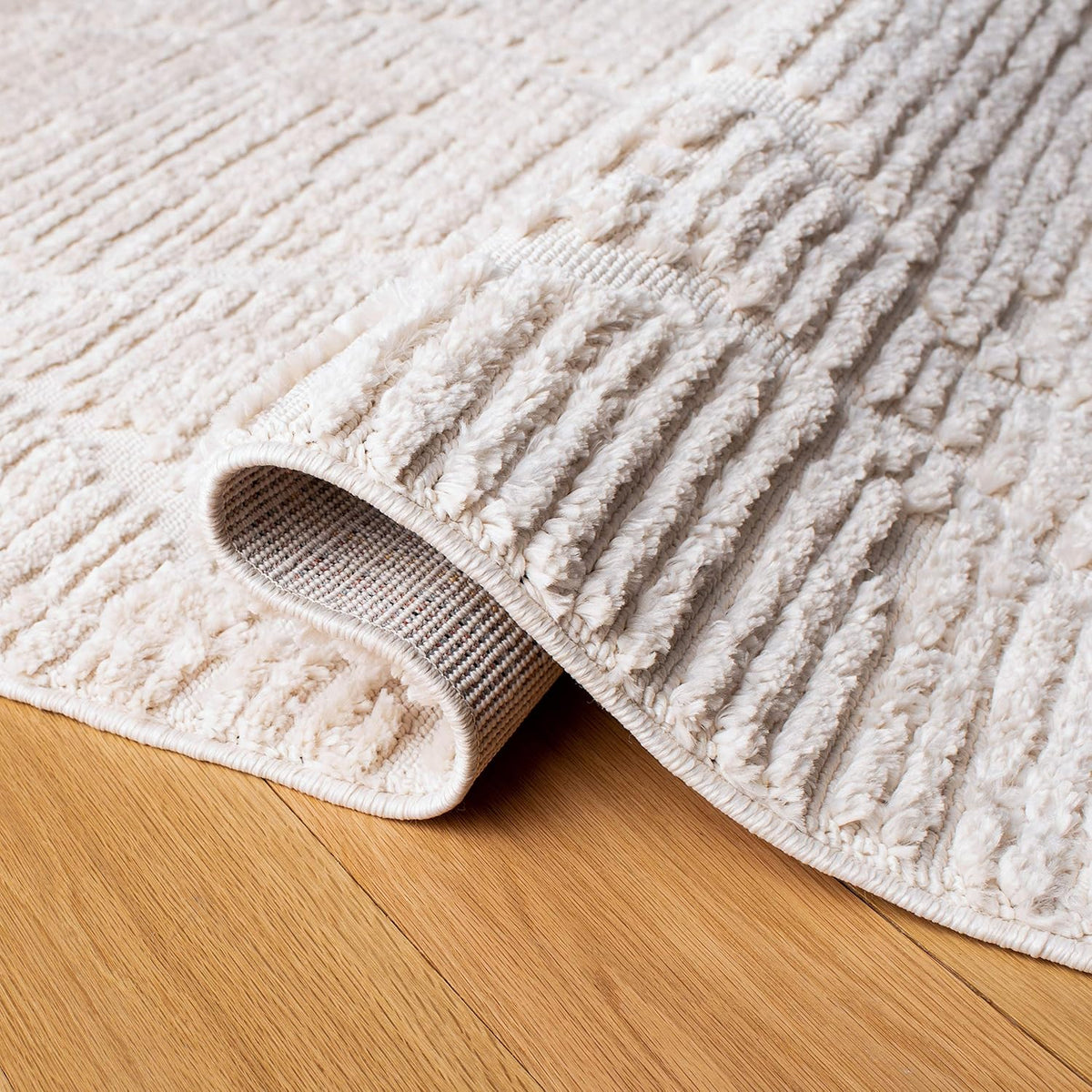 SAFAVIEH Area Rug 10x14 - Marrakesh Collection - Large - Beige, Moroccan Trellis Design with Tassel Detail, Non-Shedding & Easy to Clean, Ideal for Living Room, Bedroom, Dining Space (MRK517C)