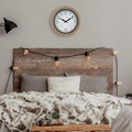 La Crosse Clock 433-3836 14-inch Rowan Indoor/Outdoor Rope Analog Quartz Wall Clock