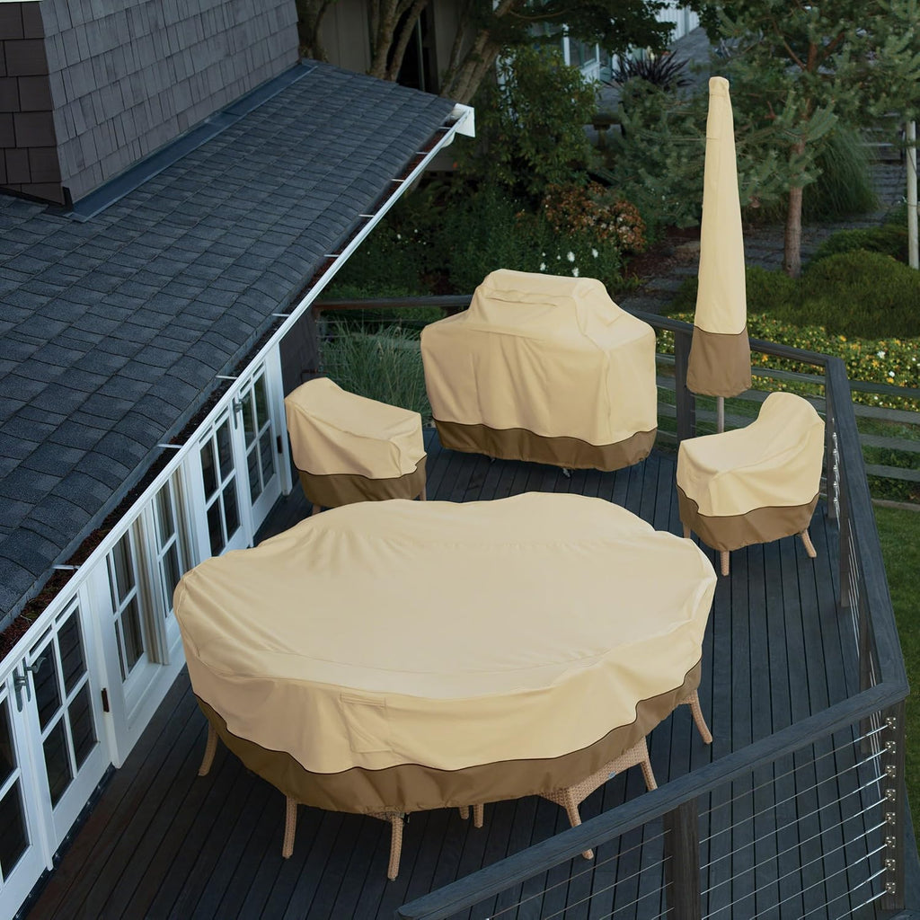 Classic Accessories Veranda Water-Resistant 31.5 Inch Adirondack Chair Cover, Patio Furniture Covers