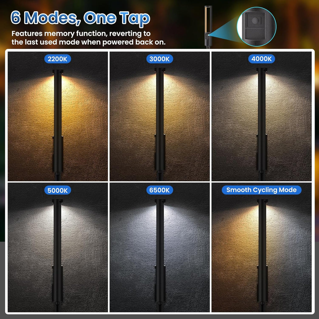 Low Voltage Landscape Lighting All-in-One Pathway Lights 5W 12-Pack