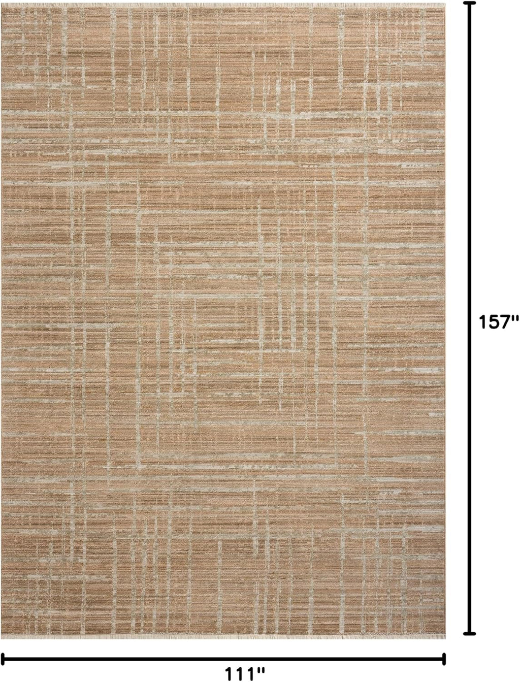 Loloi Wade Clay/Silver 9'-3" x 13'-1" Area Rug