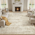 cotiled 8x10 Area Rugs Abstract Distressed Washable Large Living Room Rug