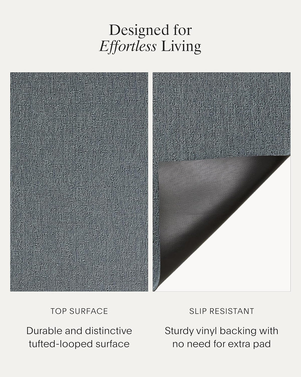 Chilewich Martha By Martha Stewart Heathered Shag Doormat