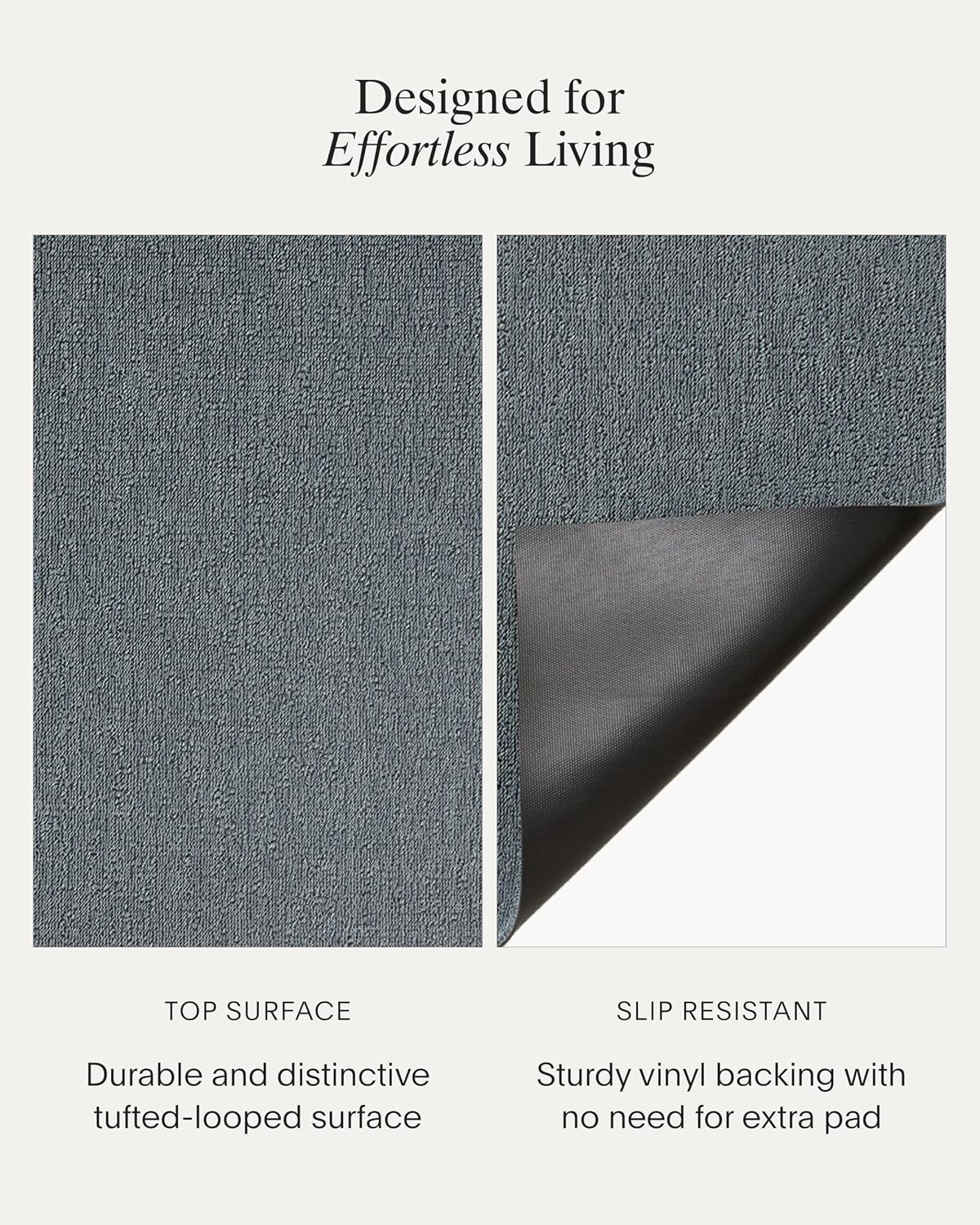 Chilewich Martha By Martha Stewart Heathered Shag Doormat
