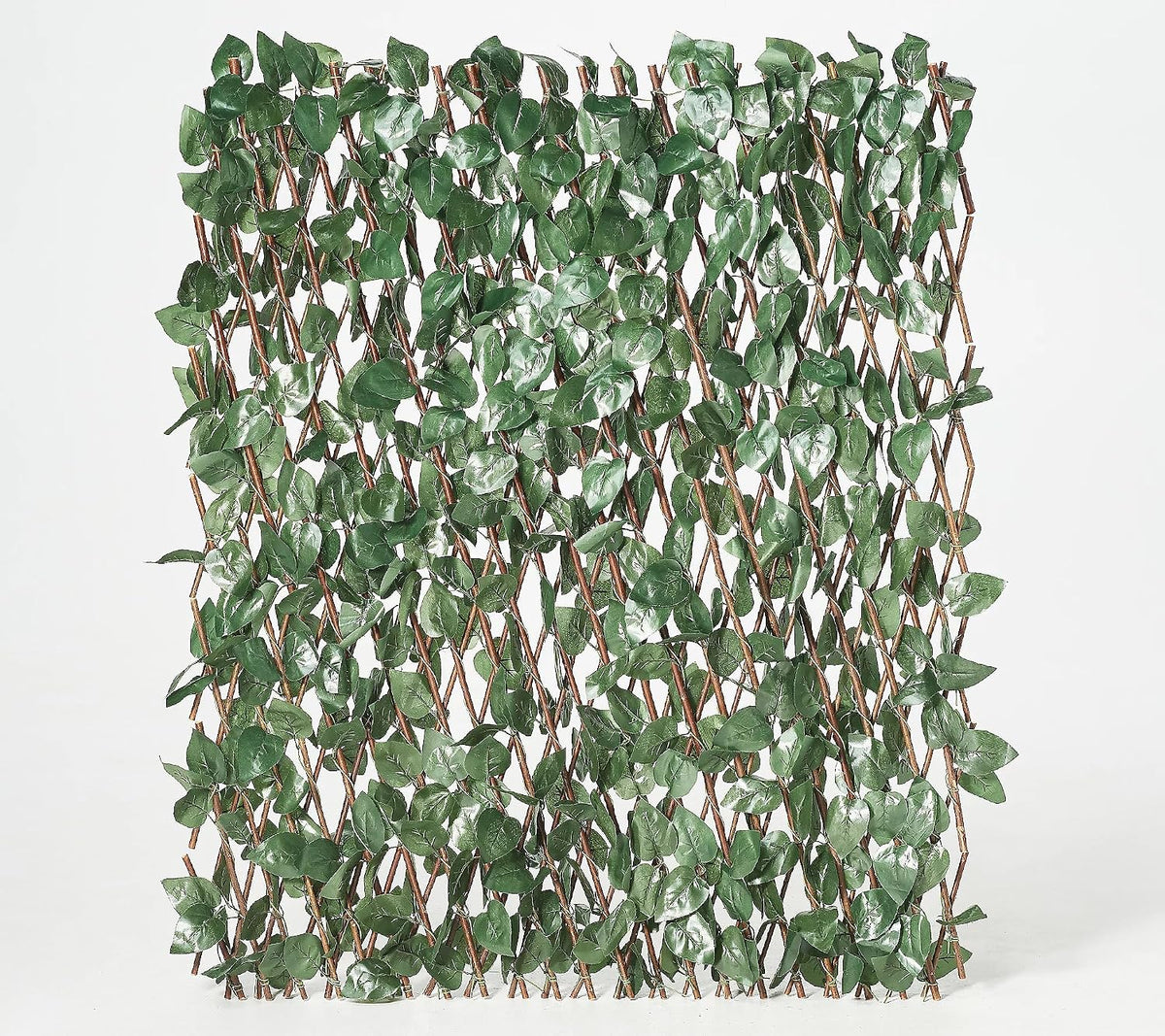 Set of 2 Expandable Faux Ivy Privacy Fences