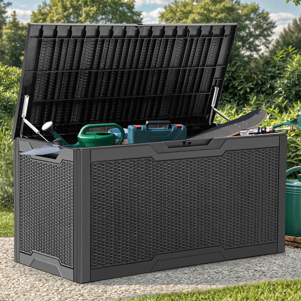 YITAHOME 100 Gallon Resin Deck Box