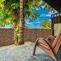 Brown 4FT X16.4FT Reed Fencing Roll Bamboo Privacy Fence Screen