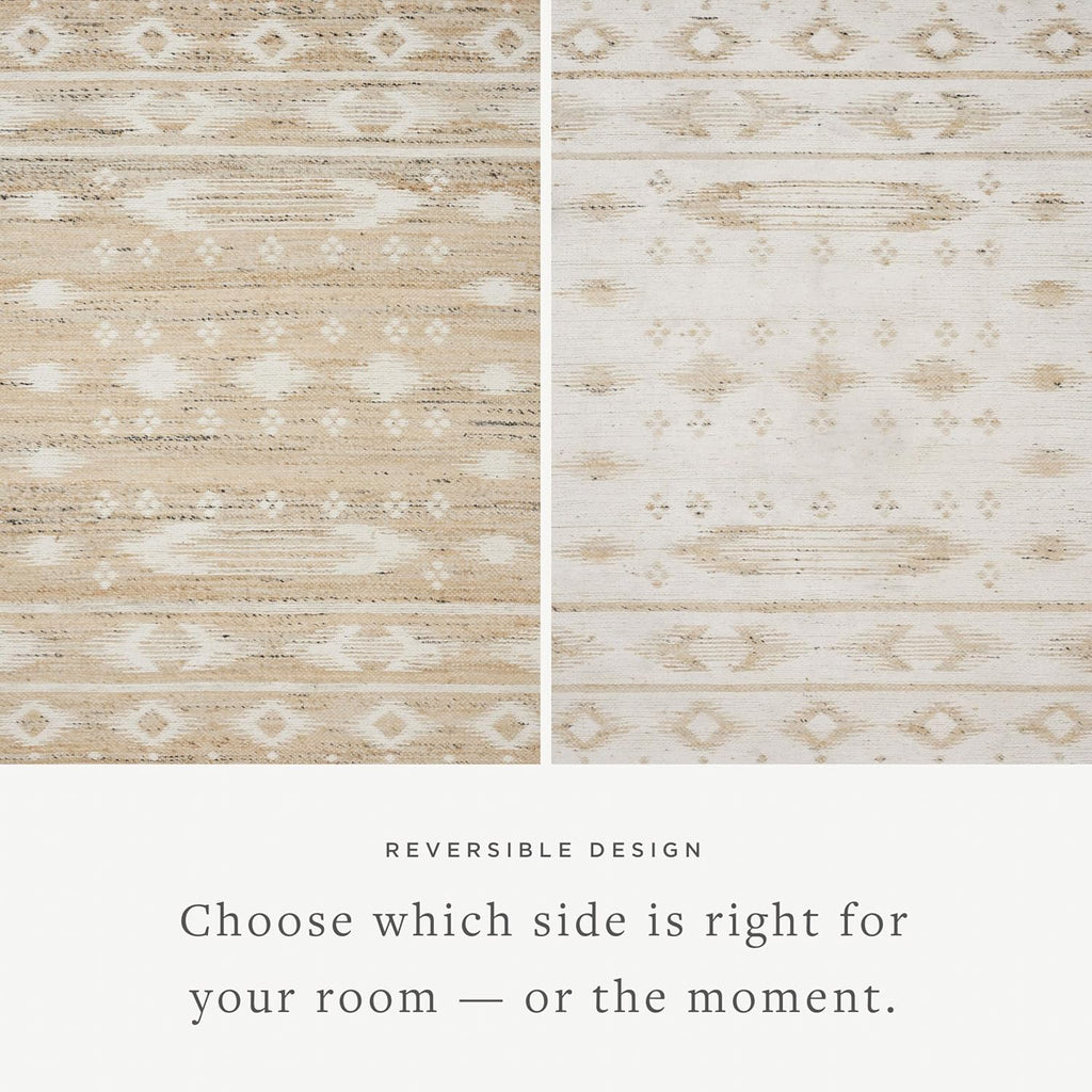 Loloi Angela Rose Rivers Natural/Ivory 9'-3" x 13' Area Rug