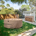 ULTCOVER Waterproof Round Patio Table Cover 76 inch