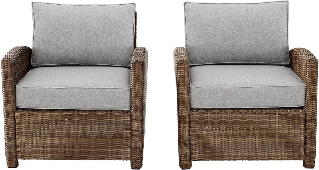 Crosley Furniture Bradenton 2-Piece Patio Chair Set