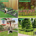No Dig Garden Fence Panels, Dog Fence Outdoor for Yard, 30 Pack
