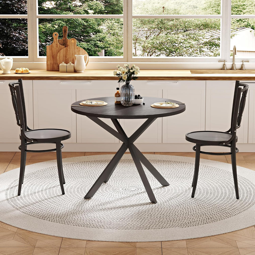 ChooChoo 31.5 Inch Round Dining Table for 2