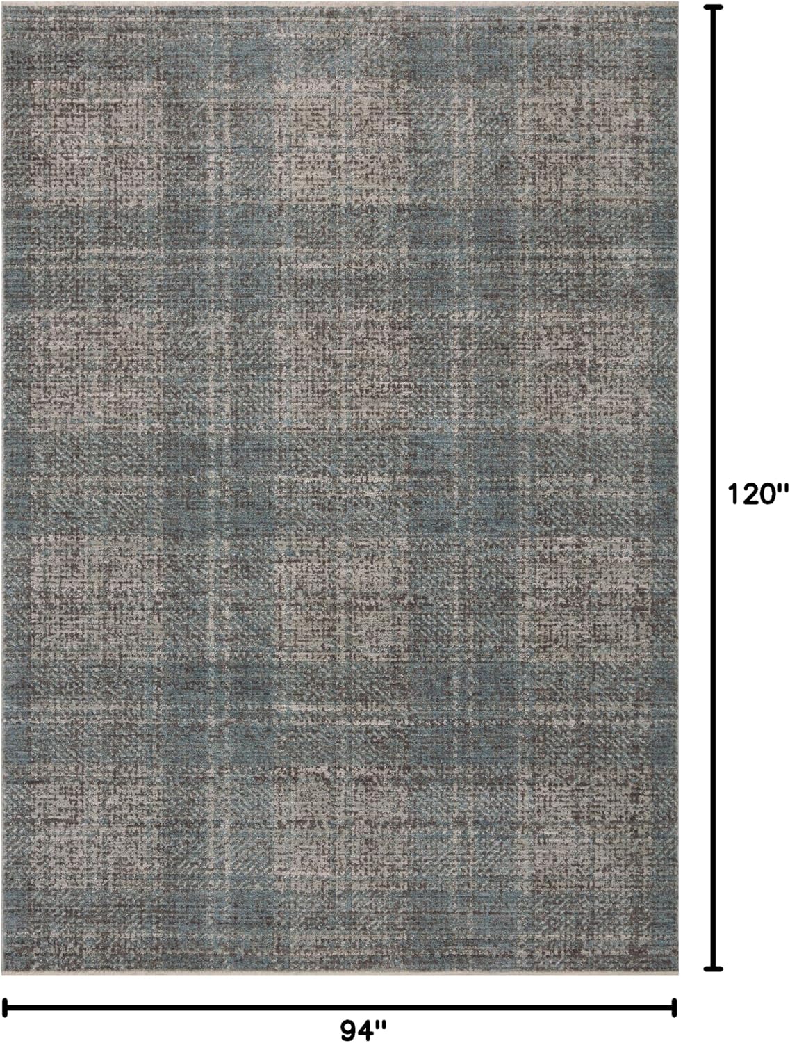 Loloi Angela Rose Ember Denim/Charcoal 7'-10" x 10' Area Rug