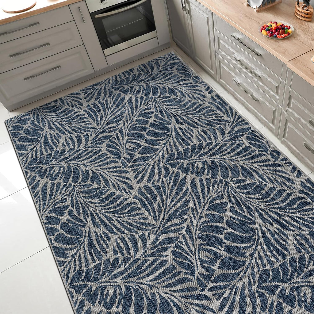 Keen Home Design Waterproof Outdoor Area Rug, Patio Deck Porch, 6x9