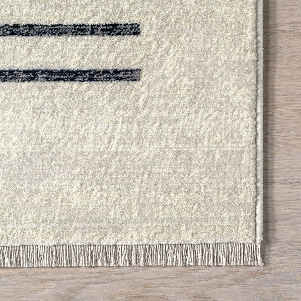 NULOOM Keeva Beige Fringed Performance 3' 3" x 5', Keeva Beige Soft and Cozy, High Traffic, Easy Clean, Durable Area Rug for Bedroom, Living Room, Dining, Den, Foyer, Entryway