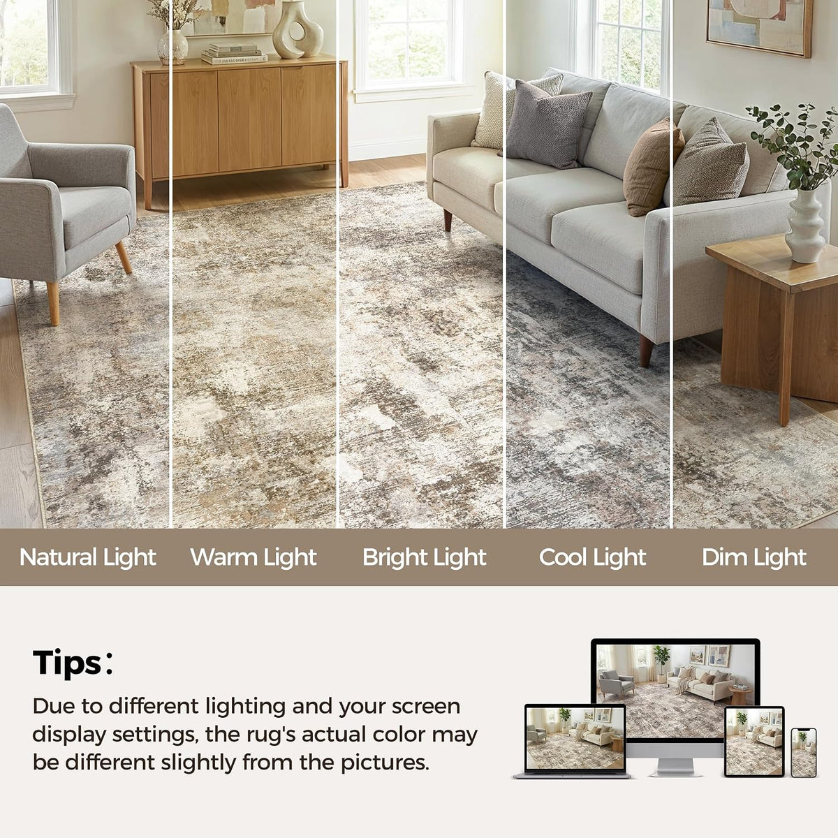 witshock 12x15 area rug washable abstract rugs for, view 9