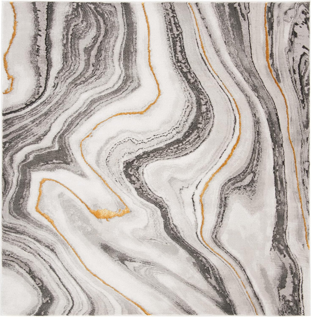 safavieh craft collection area rug - 12' square, close-up detail