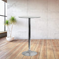 Flash Furniture 23.5 in Glass Round Table