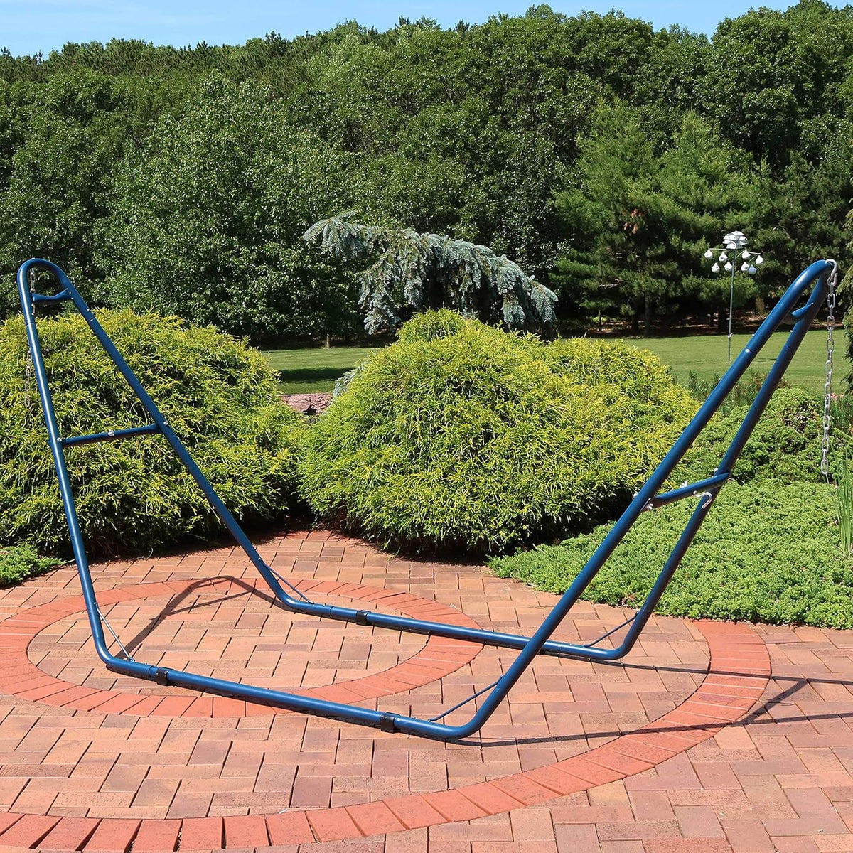 Sunnydaze Universal Heavy-Duty Hammock Stand for Outside, Chains Included