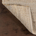 nuLOOM Elfriede Natural Solid Flatweave Area Rug, 3' x 4'