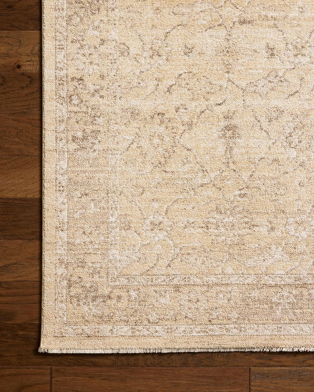 Loloi Chris Loves Julia Palma Wheat/Bark 2'-3" x 3'-10" Accent Rug