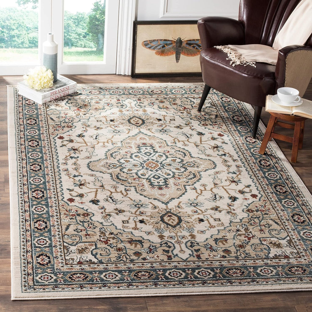 SAFAVIEH Lyndhurst Area Rug 3'3"x5'3", Cream & Beige LNH338B