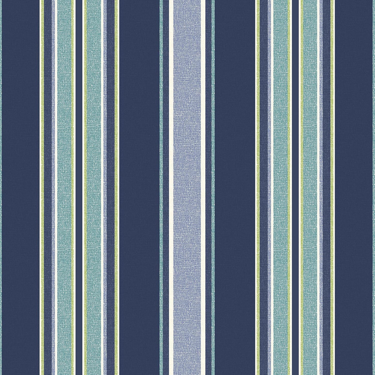 Arden Outdoor Chair Cushion, 21 x 20, Rain-Proof, Fade Resistant Sapphire Aurora Blue Stripe