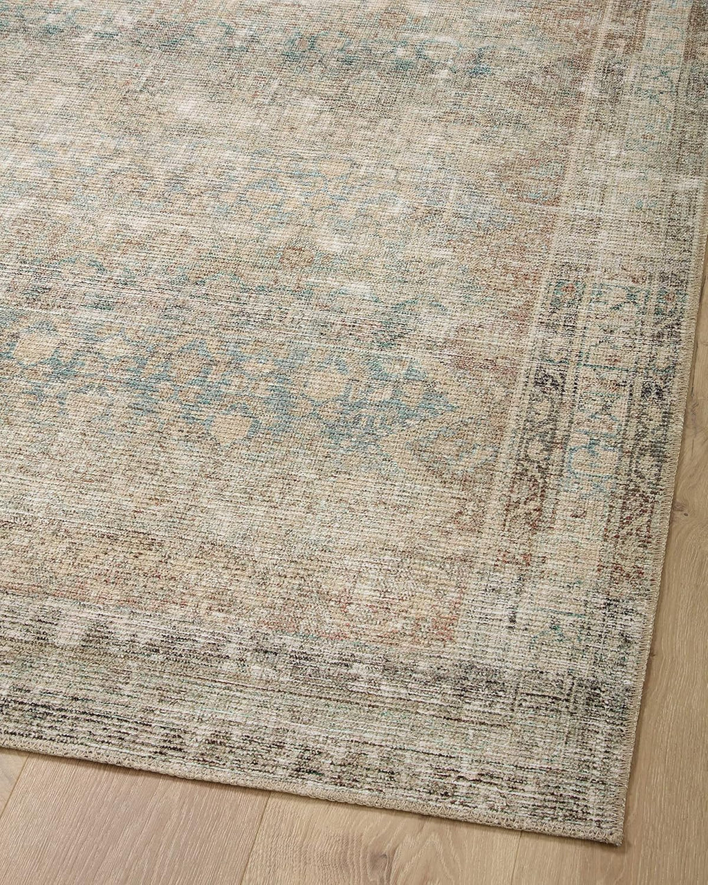 Loloi Angela Rose Aubrey Jade/Natural 2'-3" x 3'-9" Accent Rug