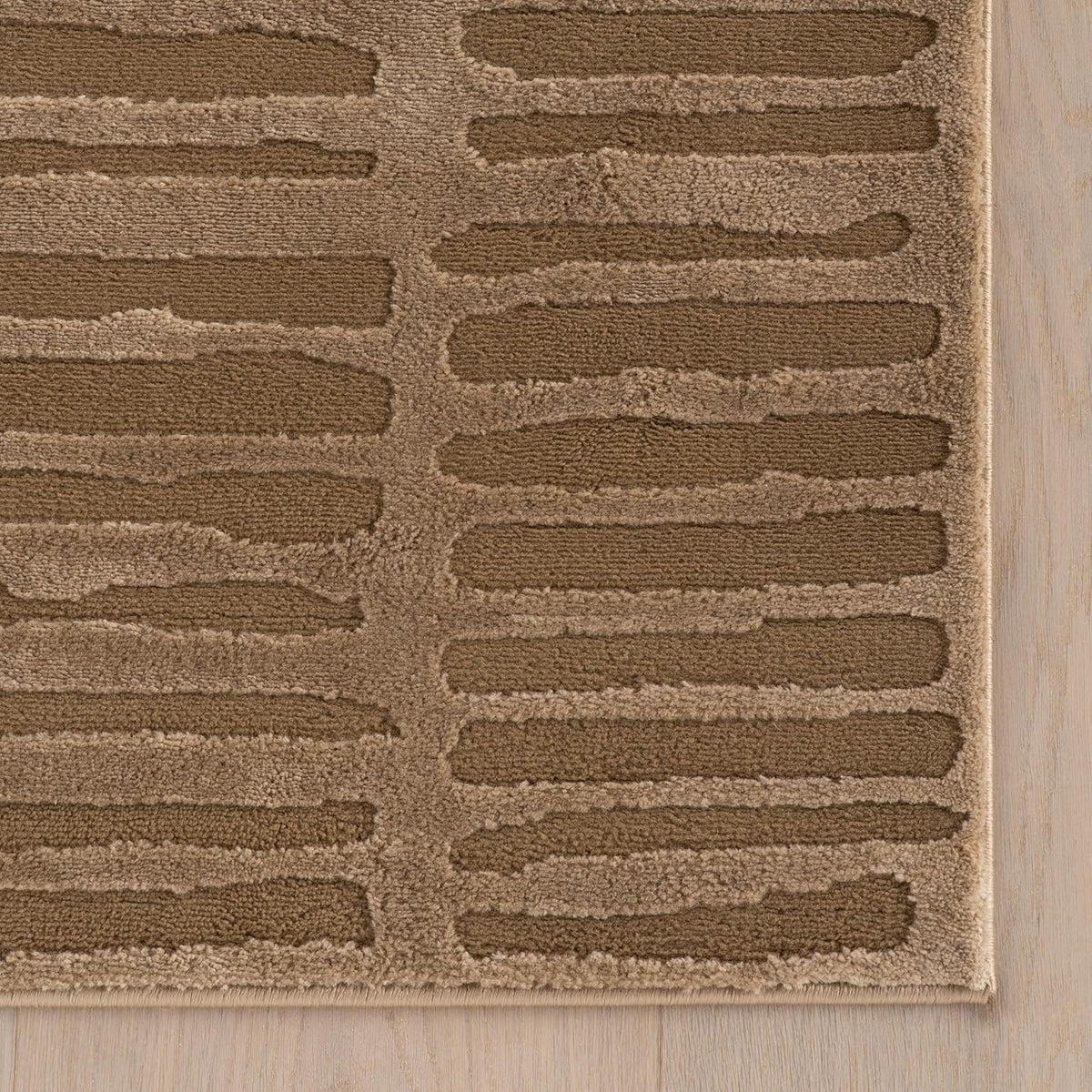 nuLOOM Kailani Sand Abstract Washable Area Rug, 9' x 12'