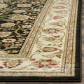 SAFAVIEH Lyndhurst Area Rug 9x12 Large, Black & Ivory LNH212A