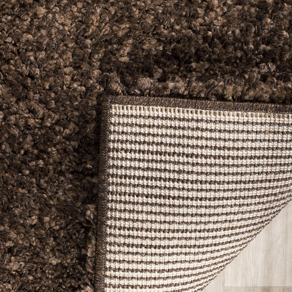 SAFAVIEH Area Rug 11x15 - California Shag Collection - Large - Brown, Non-Shedding & Easy to Clean, Ultra Plush Thick Pile, Ideal for Living Room, Bedroom, Dining Space (SG151-2727)