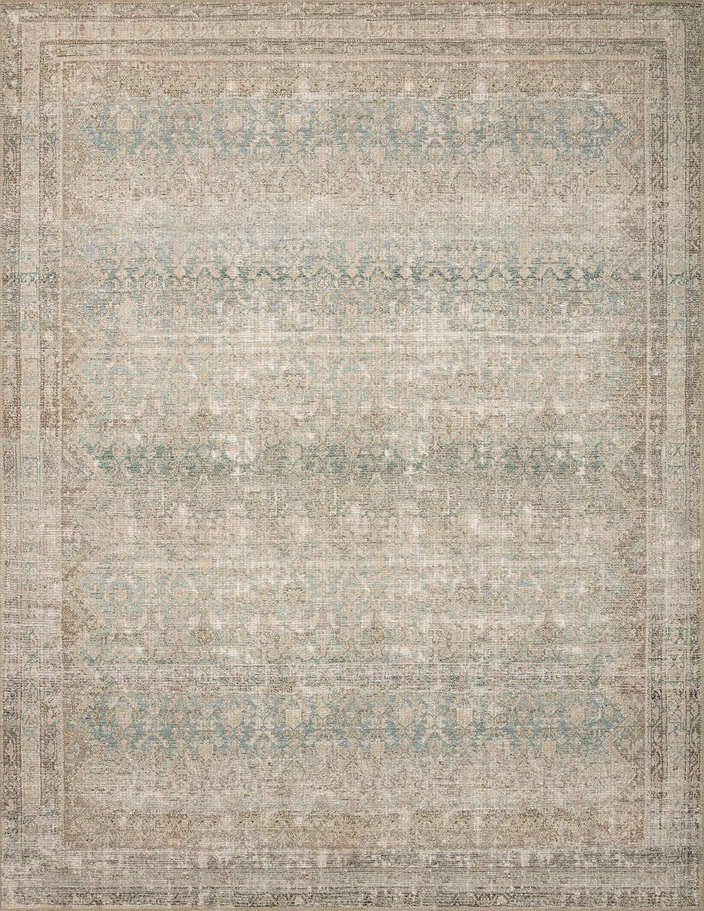 Loloi Angela Rose Aubrey Jade/Natural 2'-3" x 3'-9" Accent Rug