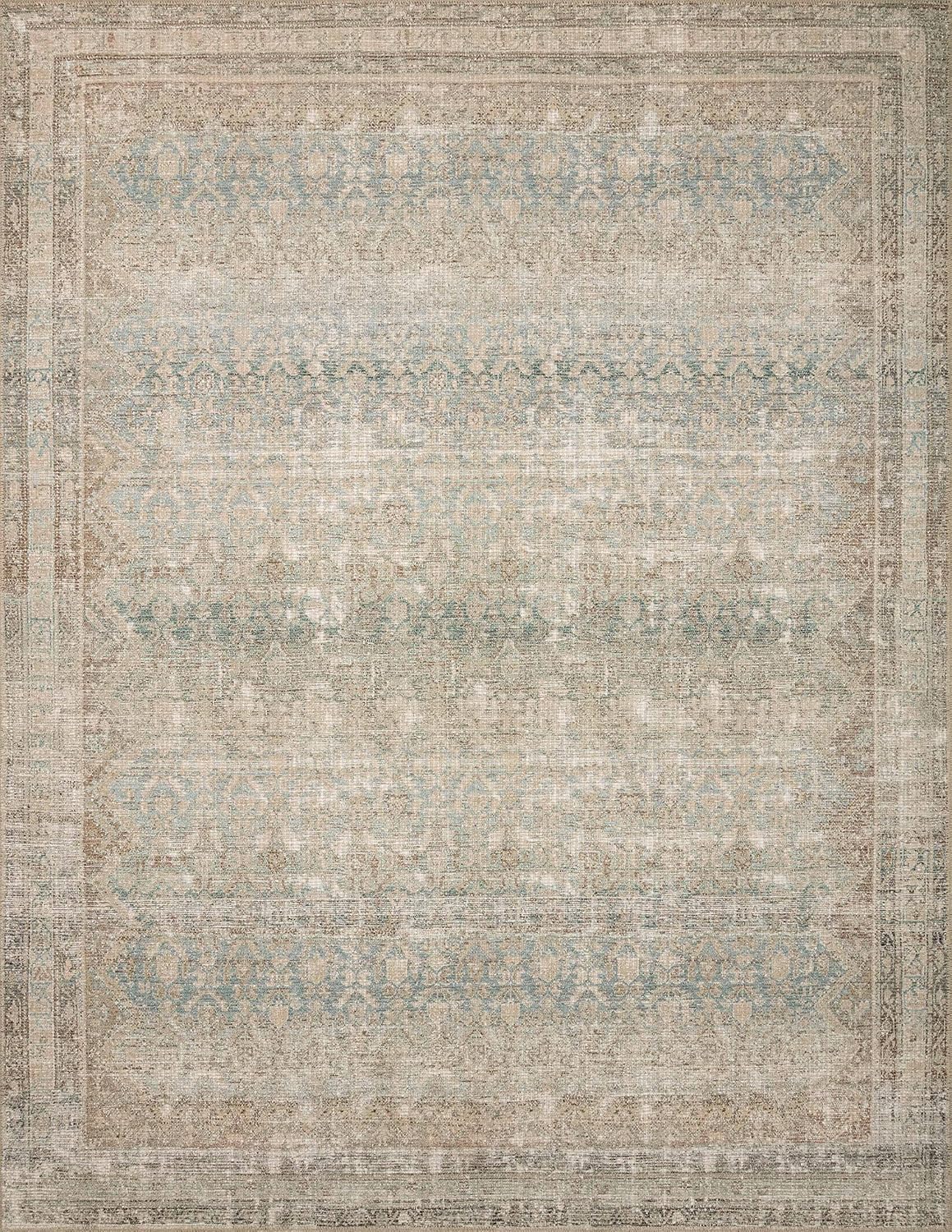 Loloi Angela Rose Aubrey Jade/Natural 2'-3" x 3'-9" Accent Rug