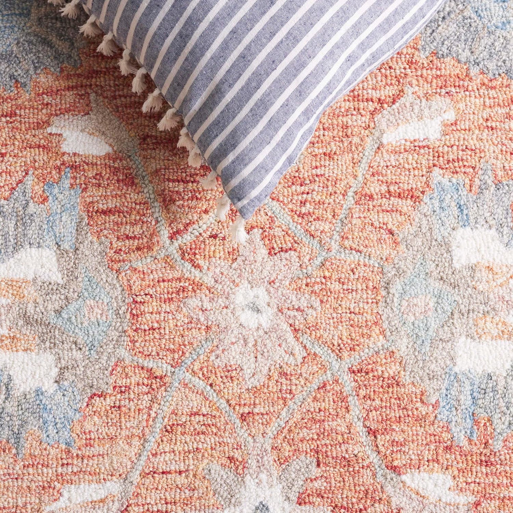 SAFAVIEH Heritage Collection Area Rug - 2'3" x 8' Runner, Rust &...