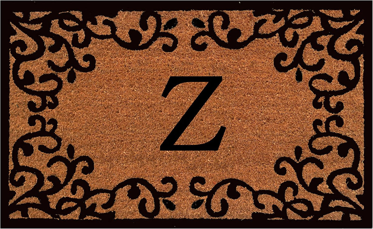 Calloway Mills 180022436Z Chateaux Monogram Doormat, 24" x 36" (Letter Z)