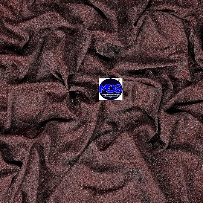 MDS Halloween Chiffon Draping Fabric - 2 Panel, 30" Wide x 30ft Long - Sheer Spooky Arbor & Canopy Drapery for Haunted House Backdrops, Party Ceilings, DIY Costumes & Themed Events - Burgundy (Pack of 2)
