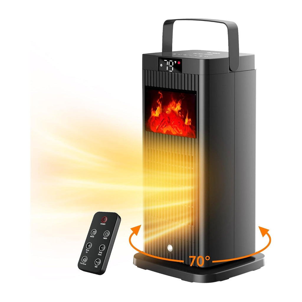 2026 Space Heater 1500W Portable Electric PTC Ceramic