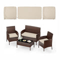3 Pack Outdoor Patio Cushions Replacement Covers Waterproof