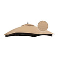 ABCCANOPY Riplock Gazebo Replacement Canopy for #GF-12S004B-1, Beige