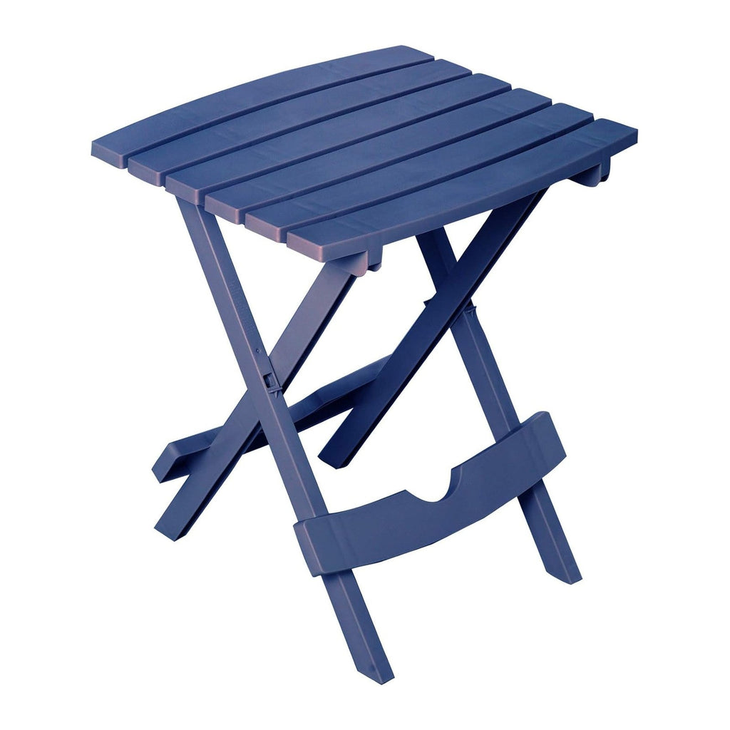 Adams Manufacturing 8510-36-3700 Quick-Fold Side Table, Patriotic Blue