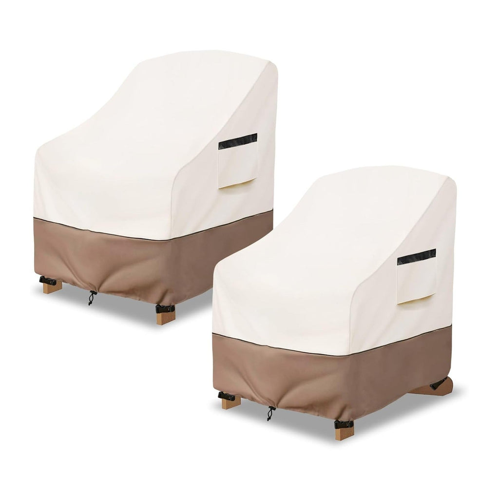 Adirondack Chair Covers Waterproof 2 Pack, 34" W x 37" D x 36" H