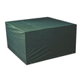 Bosmere Weatherproof Square Fire Pit Cover, 45" x 45" x 20", Green